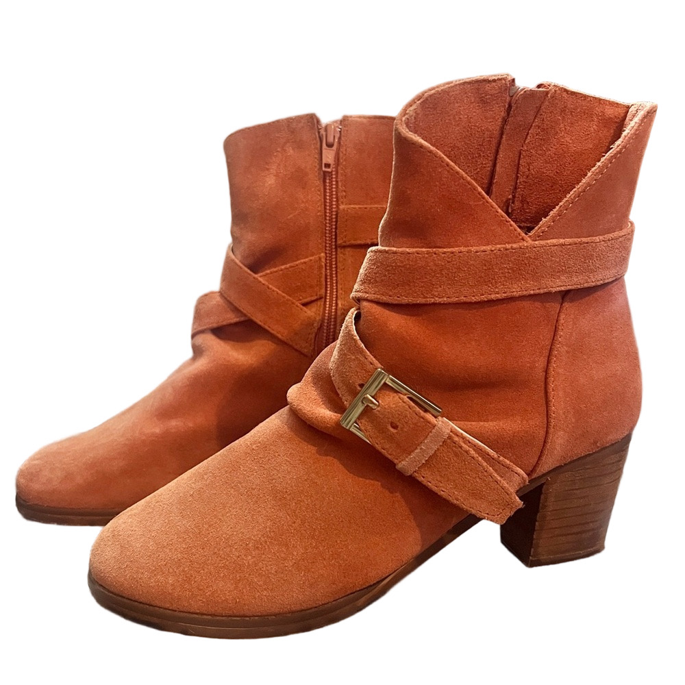 Free People Matisse Harper Suede Leather Ankle Boots Women’s Size 7 - Picture 1 of 10